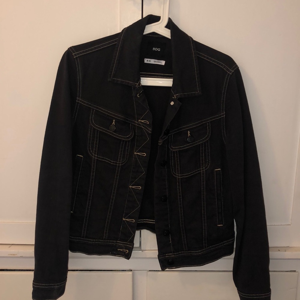 BDG Black Denim Jacket